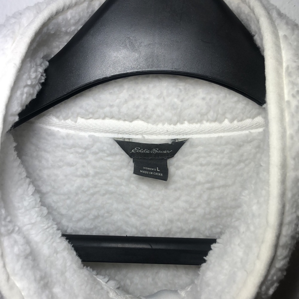 Eddie Bauer Sherpa 3/4 zip - Picture 4 of 8
